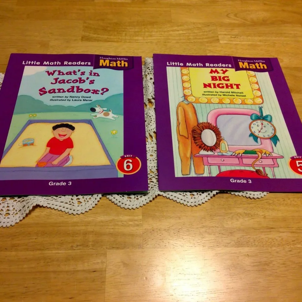 Math Readers, Houghton Mifflin Math, Third Grade Level